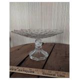 (2) Glass Stand/ Compote Bowl