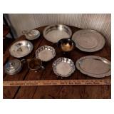 Various Silver Plate Serving Ware