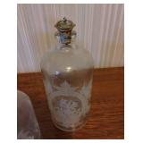 (3) Vintage Apothecary Vanity Bottles