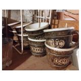Planters | Coffee Mugs | Cast Iron Cornbread Mold