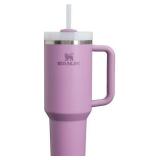 Stanley Quencher H2.0 FlowState Stainless Steel Vacuum Insulated Tumbler with Lid and Straw for Water, Iced Tea or Coffee, Smoothie and More, Lilac, 40oz