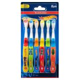 Brush Buddies 6-Pack Hot Wheels Toothbrush for Kids, Kids Battery Powered Toothbrushes, Toothbrush Pack, Soft Bristle Toothbrushes for Kids, Toddler Toothbrush Ages 2-4, Multicolor