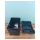 Camco RV Standard Battery Box Black