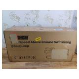 Retails $230! VIVOHOME 2.0 HP Above Ground Swimming Pool Pump Dual Speed 1.5" & 1.25