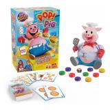 Goliath Pop The Pig (Bigger & Better) w/Greedy Granny Old Maid Card Game, Multi Color