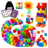 TOY Life 64 Pcs Magnetic Blocks Magnetic Building Blocks Magnetic Blocks for Toddlers Age 3-5 Magnetic Blocks for Kids Ages 4-8 STEM Magnetic Blocks for Kids Ages 3-5 Learning Building Toys
