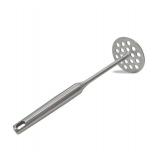 Ouliget Potato Masher, Stainless Steel Potato Masher,Large Heavy Duty Metal Mashing Utensil,Silver,1 Pieces,7.87 Inch.