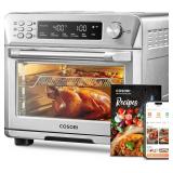 COSORI Smart 11-in-1 Air Fryer Toaster Oven Combo, 26QT, Silver, Stainless Steel