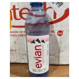 evian Natural Spring Water, One Case of 24 Individual 500 ml (16.9 oz.) Bottles of Naturally Filtered Spring Water (.2 Cases of 12) (Retail $41.00)