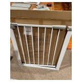 Extra Long Baby Gate Extra Wide, Outdoor Dog Gates for The House, Pet Gate Indoor, Baby Fence, Child Proof Gate, Kiddie Gates, Adjustable Baby Gate for Doorways. 79.5-82 inch H78 (Retail $143.99)
