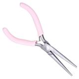 4.5 Inch Needle Nose Pliers Small Jewelry Pliers Pliers for Jewelry Making Jaw Pliers Tools Long Nose Craft Pliers with Comfort Grip Handles for Wire Wrapping Crafts Jewelry Making Supplies