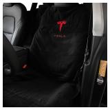 Piora Upgraded Compatible with Tesla Model S / 3 / X/Y Seat Cover - Sweat Towel Seat Cover for Dog & Kid Seat Protect Accessories, No Strap