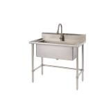 Trinity Stainless Steel Utility Sink with Faucet