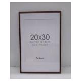 20 x 30 Inch Picture Frame with Mat for 16 x 24 Inch Picture