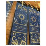 Celestial Artisan Bookmark Leather Bound ( Pack of 6) (Retail $29.70)