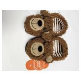 Teddy Bear Toddler/Child Slippers Size 7/8
