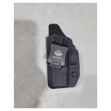 POLE.CRAFT Kydex IWB Holster for Glock 26 / Glock 27 / Glock 33 Pistol Case, Inside Waistband Carry Holster for G26 G27 G33 Guns Accessories (Black, Left Hand)