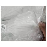 Svaldo Frosted Zipper Bags Resealable for Clothes, 10x8 inch Plastic Mailers, Mailing Bags 50Pcs Apparel Poly Bags with Slider Closure for Sweaters, Jeans Shipping, 3 Mil Thick with Vent Holes