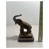 Antique Cast Iron Elephant Paper Weight