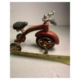 Antique Cast Iron Bicycle Toy