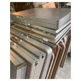 Lot of Card Tables and Folding Tables