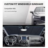 Pigenius Car Windshield Sun Shade fits 2017-2022 Kia Sportage,Car Window Shades-SafeGuard