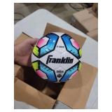 Franklin Sports Futsal Ball - Low Bounce Futsal and Indoor Soccer Training Ball - Heavy Indoor + Outdoor Futsal Ball - Official Size - Size 4