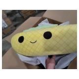 Squishmallows 30-Inch Maui Pineapple Pet Bed - Large Ultrasoft Official Squishmallows Plush Pet Bed