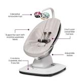4moms MamaRoo Multi-Motion Baby Swing, Bluetooth Enabled with 5 Unique Motions, Grey - Retail: $248.8