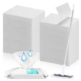 Wet Mop Pads Refills for Floor Cleaning Sweeper Wet Refills Disposable Wet Mopping Cloth Wipes for Wood Hardwood Tile (240 Pcs)