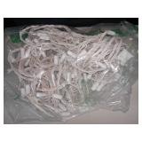 Christmas Lights 100 Count Mini Clear Lights 32ft White Wire Christmas Tree String Lights Set for Outdoor Indoor Christmas Decorations Wedding Decorations Valentines Day Decor,UL Certified (32feet)