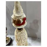 David Frykiaan collection Oh the Joy statute 15 inches, Santa lamp needs shade 19 inches