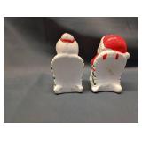 Mr. and Mrs. Santa Clause salt and pepper shakers (still in the original box)