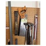 Garage tools, lawn, and garden