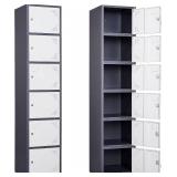 SISESOL Metal Locker Storage Cabinet with Doors