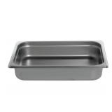 Hotel Pans Full Size 2-Inch Deep, Steam Table Pan Stainless Steel Full Size -USED