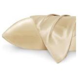 Bedsure Gold Pillow Cases 2pk