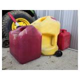 (4) Assorted Fuel Cans