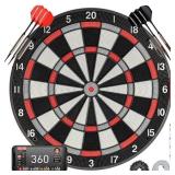 Accudart SDBA1 Soft Tip Dartboard with Online Gameplay and Full Color Scoring and Animation (Missing Pieces)