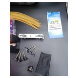 Gliston Auto Dent Puller Kit, 46 Pcs, Adjustable Golden Dent Remover Tools, Paintless Dent Lifter Kit