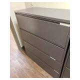 Four drawer metal cabinet 42x49x20