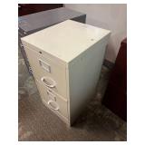 Two drawer file cabinet 28 x 15 x 18