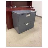 HON 2 drawer lateral filing cabinet 29 x 30 x 19 in