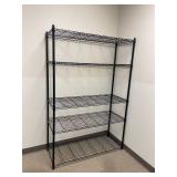 Metal wire shelving unit 72 x 48 x 18 in