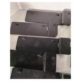 Eight HP docking stations