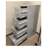 Four drawer file cabinet 52 x 15 x 25