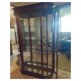 Side Entry Curio Cabinet - cord needs repair
