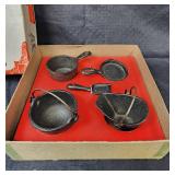 Vintage Grey Craft Cast Iron Pots and Pans Set (NIB)