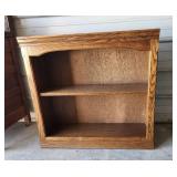 Solid Oak Bookshelf 32x11x30