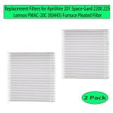201 Replacement Filters for AprilAire 201 Space-Gard 2200 2250 Lennox PMAC-20C (X0445) Furnace Pleated Filter